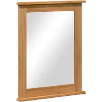 vidaXL Spiegel VIGO Honigbraun 55,5 x 5 x 70 cm Massivholz Kiefer