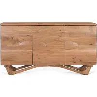 GINER Y COLOMER Handgefertigtes Sideboard aus Akazienholz 140 cm in Brown | Gr.: onesize