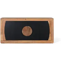 GINER Y COLOMER Sideboard aus Akazienholz mit 2 Türen in Brown | Gr.: onesize