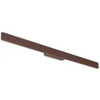 Ideal Lux 313481 OUTDOOR LINEA Außenwandleuchte LED 20W 1950/1570lm 3000K IP54 Kaffee