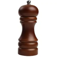 T&G Woodware Salzmuehle Capstan Hevea Braun 150mm