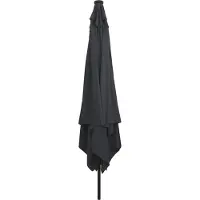 vidaXL Garten-Sonnenschirm Anthrazit 295 x 295 x 245 cm