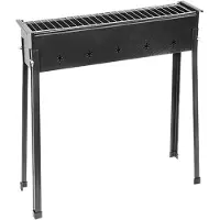 Mille BBQ-60 Classic - Holzkohle-Bratrost für Lammspieße - 60x15cm