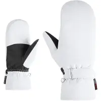 Ziener Fäustlinge Kevi Z PR Mitten Damen White-7.5