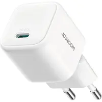 JOYROOM JR-TCG08 GaN PD20W mini Charger-White (EU)