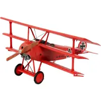 Revell Fokker DR. 1 Triplane, Fixed-wing aircraft model, Montagesatz, 1:72, Fokker Dr. 1 Triplane, Kunststoff, First World War
