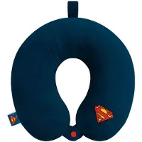 Kids Euroswan SUPERMAN - Logo - Coussin de Voyage Velboa