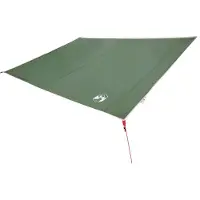 vidaXL Wasserfeste Plane Personen 240 x 350 cm Wasserdicht Grün