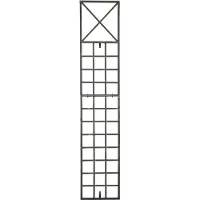 Décoshop26 - Dekoratives Wandgitter für Gartenrosen und Kletterpflanzen Bronzemetall 10_0003900