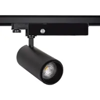 LEDKIA 3-Phasenstromschiene LED-Strahler 30W Dimmbar Wolf Schwarz Multiwinkel 15-60º 3000K Warmweiß