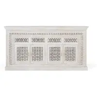GINER Y COLOMER Sideboard aus Bhopal-Mangoholz, 100 cm x 190 cm x 40 cm