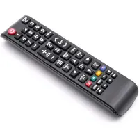 VHBW Fernbedienung kompatibel mit Samsung UN50J520, UN48JU6400, UN50J620, UN50J5200, UN48JU640, UN50J6200 Fernseher, TV - Ersatzfernbedienung