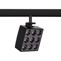 LEDKIA LED-Strahler für Magnetschiene 20mm 15W Optic 48V Schwarz 4000K Neutralweiß