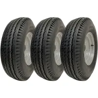 Wanda 5.00-10 Trailer-Räder 4-lagig High Speed Straßenverkehrsrechtlich 355kgs Wanda P802 (3er Set)