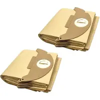 VHBW 20x Staubbeutel Ersatz für Kärcher 6.904-143 für Staubsauger - 42,5cm x 24,8cm braun