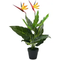 Décoshop26 - Künstliche Pflanze Strelitzia reginae Paradiesvogel 66 cm DEC021942 DEC021942