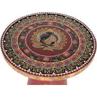 GINER Y COLOMER Lorimor Couchtisch aus Mangoholz, 56 cm x 46 cm x 46 cm