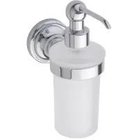 Bemeta Flüssigseifenspender aus Glas RETRO 8x19x14 cm / 230ml