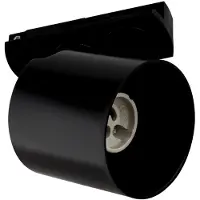 LEDKIA 1-Phasenstromschiene Strahler Davos für GU10 AR111 LED-Glühbirne Schwarz