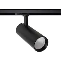 LEDKIA 3-Phasenstromschiene LED-Strahler 30W Bertha Schwarz 3000K Warmweiß