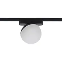 LEDKIA LED-Strahler für Magnetschiene 25mm SuperSlim 10W 48V Schwarz Ø100 mm 4000K tralweiß