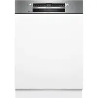 Bosch Serie 4 SMI4HCS07E, Halb integriert, Standardgröße (60 cm), Grau, Tasten, 1,75 m, 1,65 m