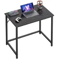 Helloshop26 Büro - - Recht - Schwarz - 80 x 50 cm - Einfache Montage