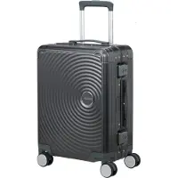 American Tourister Soundbox Alu Spinner 55 / 20 TSA Trolley Brushed Anthracite anthrazit