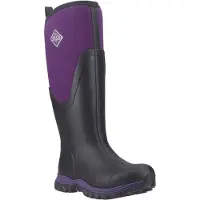Muck Boots Arctic Sport II Tall Gummistiefel für Damen Schwarz/Acai Winterknöchelhöhe Stiefel