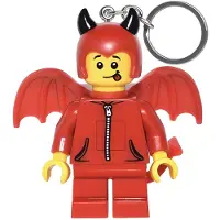 LEGO Minifigures Schlüsselanhänger mit Leuchtfunktion Kleiner Teufel 8 cm