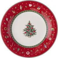 Villeroy & Boch Frühstücksteller "Frühstücksteller Toys Delight ø 21,5 cm rot"