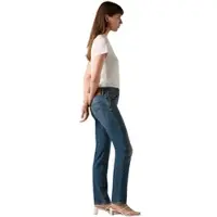 Levi's 724 High Rise Straight Jeans Dark Indigo Größe: W28L34 | Straight Jeans Outlet | Damen | Blau
