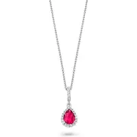 Orphelia 'Enora' Damenkette mit Anhänger aus 925er Sterlingsilber - Silber ZH-7226/RU