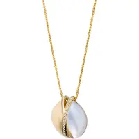 Orphelia 'Moragene' Damenkette mit Anhänger aus 925er Sterlingsilber – Gold ZH-7506/G