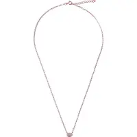 Orphelia 'Robin' Halskette für Damen aus 925er Sterlingsilber, Rosé, ZK-7434
