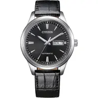 Citizen NY4058-01EE Herren-Automatikuhr mit Lederband Schwarz