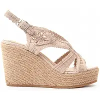 Montevita Wedge Sparto Sandale Spartsum10 in Beige