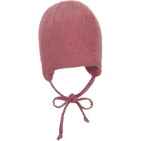Sterntaler Woll-Bindemütze in Lila - 45 cm