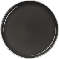 Asa selection Frühstücksteller Semana Caviar Anthracite 21 cm