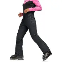 Maier Sports Skihose "Ronka 2.1", Damen, Gr. 50, Normalgrößen, schwarz, 100% Polyester, Hosen Skihose, Damen Schneehose, wind- und wasserdicht, 2 RV-Taschen, Regular Fit