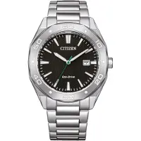 Citizen BM7631-52E Herren-Armbanduhr Eco-Drive Solar Stahl/Schwarz