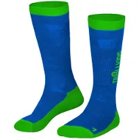 TROLLKIDS Ski Socken 2 Paar Kinder blau/grün