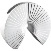 Rosenthal 50 Jahre studio-line Vasen 1983 - Vase Arcus weiß matt 24 cm 50 Jahre Studio-Line Vasen 13719-100102-26024