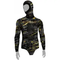 Epsealon Fusion 3 Mm Speerfischjacke Schwarz 2XL Schwarz 2XL