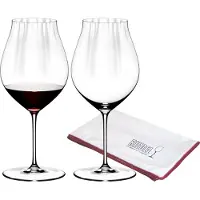 Riedel PERFORMANCE Pinot Noir Glas 2er Set + Poliertuch