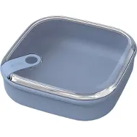 Rotho ELA Frischhaltedose 1 Liter, luftdicht und auslaufsicher, Praktische Dose für warme und kalte Gerichte für unterwegs oder zuhause, Farbe: horizon blue