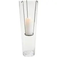Leonardo Vase mit Kerzeneinsatz - D/H ca. 17.00x50.00