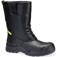 Portwest Composite Leder Winter Rigger Stiefel S3s Sc Hro Ci - Größe 47 - Schwarz -
