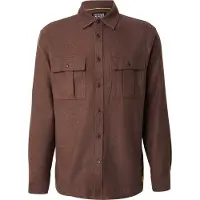 Scotch & Soda Melange Relaxed-fit Shirt Demitasse Melange Größe: S | Casual hemden Outlet | Herren