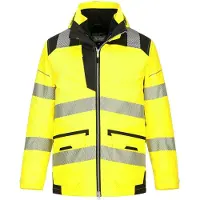 Portwest Warnschutzjacke 5-in-1 mit 10 Taschen Gelb L